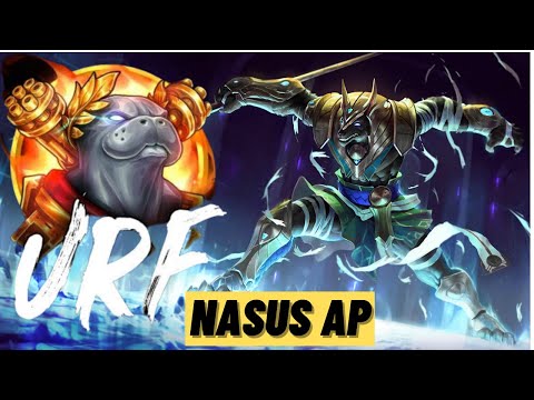 URF NASUS AP INSANE POKING | ULTRA RAPID FIRE MODE - WILD RIFT