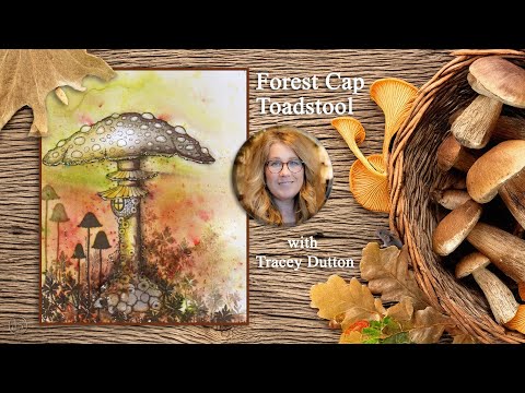 🍄 The Forest Cap Toadstool – A Lavinia Stamps Tutorial with Tracey Dutton