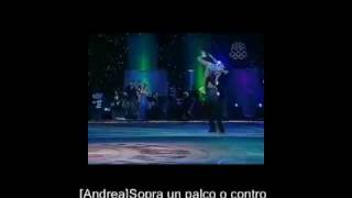 Andrea Bocelli &amp; Hayley Westenra - Vivo Per Lei (Lyrics on screen)