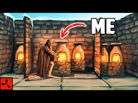 I spent a week Stealing From Clans on Force Wipe - Rust