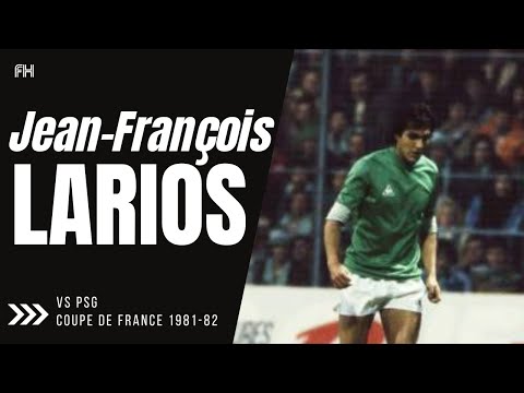 Jean François Larios ● Skills ● PSG 2-2 AS Saint-Étienne (8:7) ● Coupe de France 1981-82