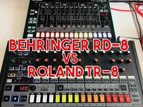 Behringer RD-8 vs Roland TR-8