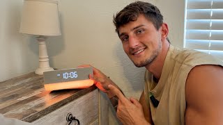 The Ultimate Bedside Clock (So Many Features)