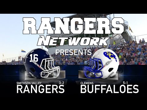 Rangers Network - Smithson Valley Rangers vs Clemens Buffaloes Oct 14, 2016