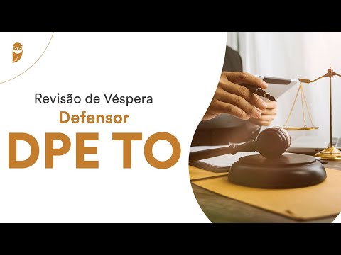 Revisão de Véspera - Defensor DPE TO