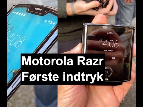 Første indtryk | Motorola Razr | Innovativ klaptelefon