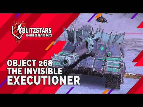 💀Object 268 — The INVISIBLE Executioner | World of Tanks Blitz