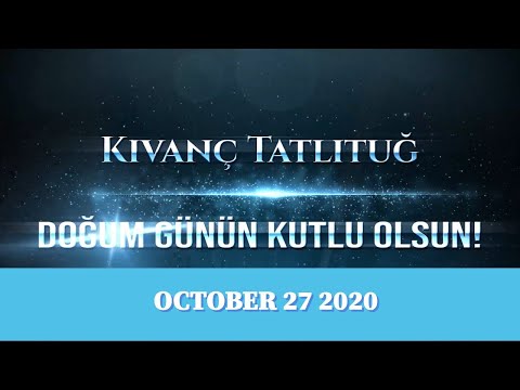 Kıvanç Tatlıtuğ ❖ 💙 HAPPY 37th BIRTHDAY- October 2020