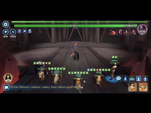 Sith Raid STR T6 - Ewok Guide - 30 Million Damage! SWGOH