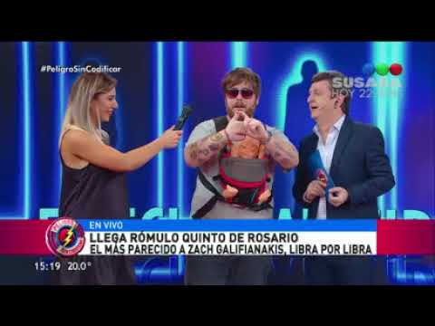 El parecido de Zach Galifianakis - Peligro Sin Codificar 2017