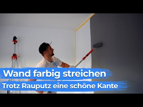 Rauputz Wand streichen: Einfache Anleitung für farbige Akzente 2023
