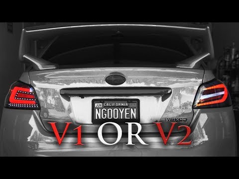 Subispeed V2 Tail lights | Comparison VS V1 | Install