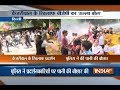 Water cannons shot at BJP workers protesting against Delhi CM Kejriwal