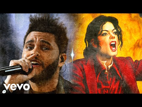 The Weeknd, Michael Jackson - Lay On The Dance Floor (Official Visualiser)