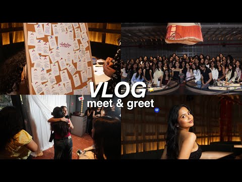 meet & greet in mumbai⭐️ prepping for offline event, meeting yall & more🫶🏻