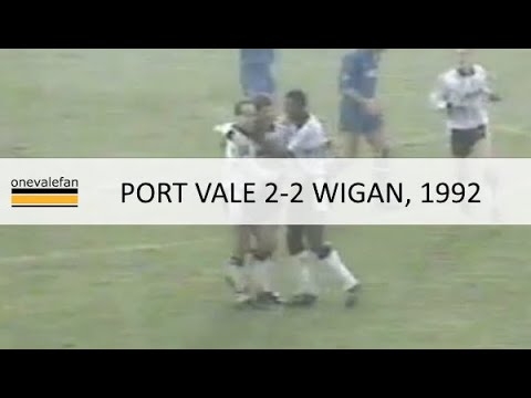 Port Vale 2-2 Wigan Athletic 1992