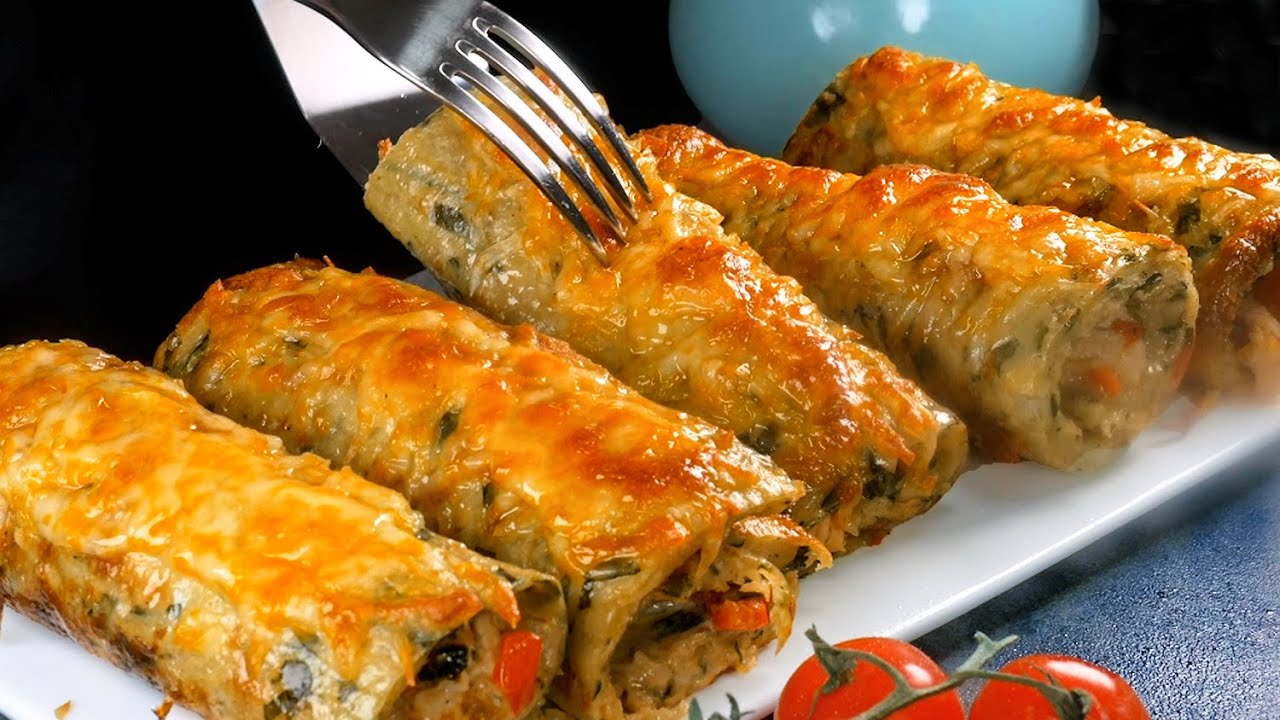 🔥😋God, how delicious! Dinner in 10 minutes! An easy and quick chicken and potato recipe!