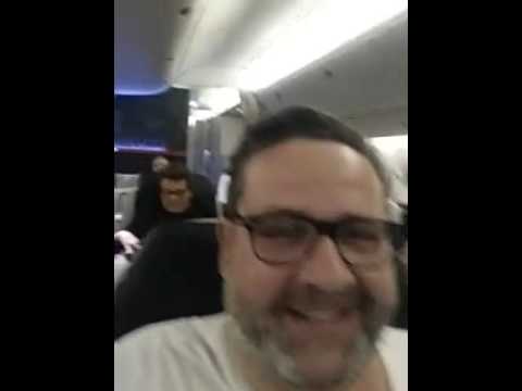 Insane turbulence on Turkish Airlines TK 10
