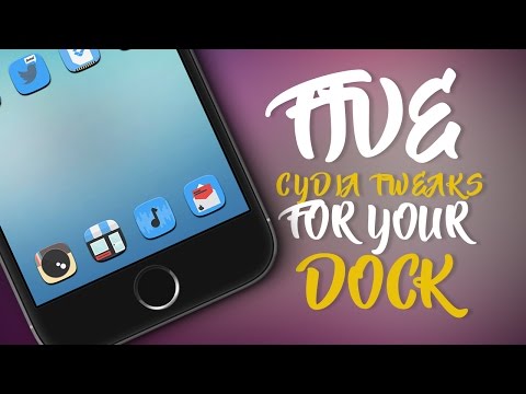 FIVE BEST CYDIA TWEAKS FOR YOUR DOCK - iOS 9 - 9.3.3 Jailbreak Cydia Tweak