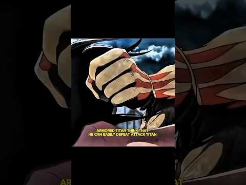 Eren Rock Rainer shock || Attack TITAN vs Armored Titan || AOT - Edit