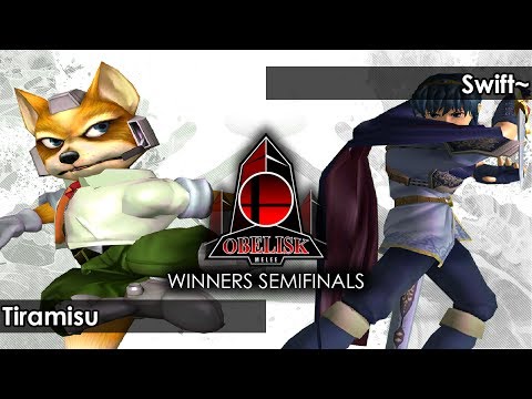 Melee: Tiramisu (Fox) V Swift~ (Marth) - Obelisk 53 Tournament SSBM