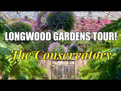 Longwood Gardens Tour! The Conservatory! America’s Most Beautiful Garden! No Talking!