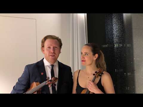 Daniel Hope & Daria Zappa - Ankündigung zur Absage des 26.08.2018 - Festival der Stille