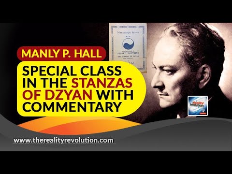 Manly P Hall Special Class On The Stanzas Of Dzyan In The Secret Doctrine
