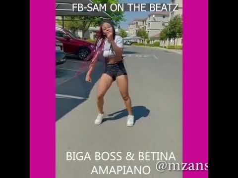 Big a Boss Feat Betina - Amapiano Remix ( Video Dance) #shorts