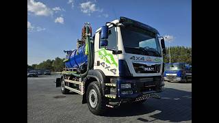 MAN TGM 4x4 GAMON PW8 for collecting liquid waste separators EURO 6 sewer jetter truck | Image 4 - Autoline