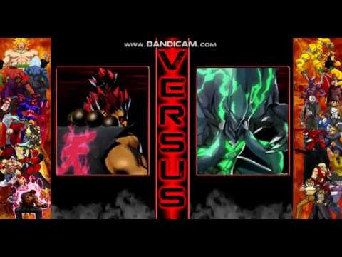 M.U.G.E.N Akuma/Shin/Oni vs Susanooh