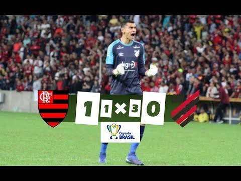 SÓ FEZ UM NOS PÊNALTIS! Flamengo x Athletico-PR - Melhores Momentos - Copa do Brasil 2019