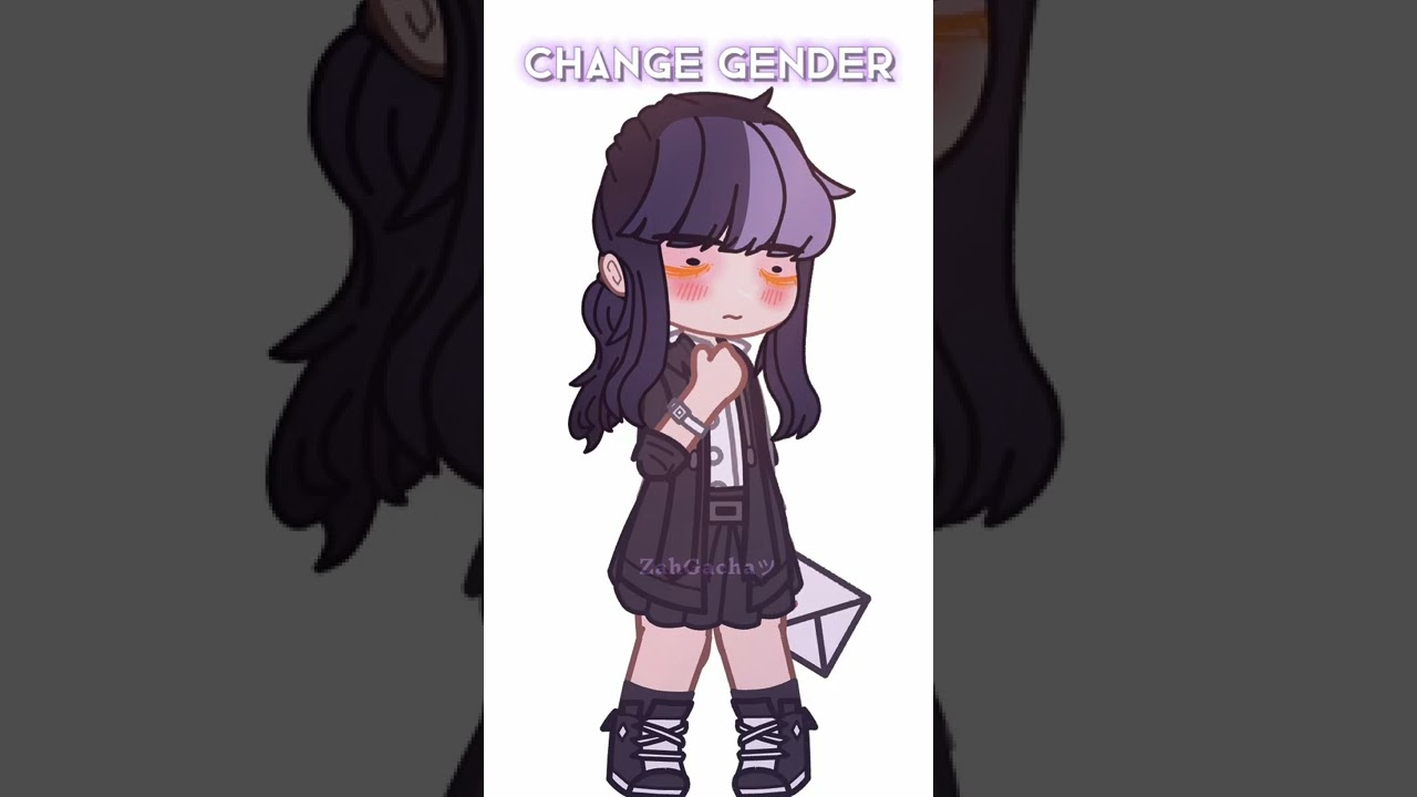 change gender // #game #shorts #lunime