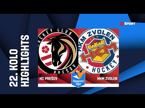 22. kolo: HC Prešov - HKM Zvolen 2:3 (1:0, 1:0, 0:3)