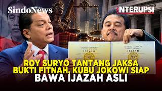 [FULL] Babak Akhir Roy Suryo, Ijazah Jokowi Terungkap? | Interupsi