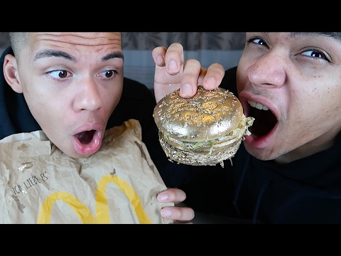 NEUER GOLDENER BIG MAC !!! (GEHEIMES MCDONALDS MENU) | Kelvin und Marvin