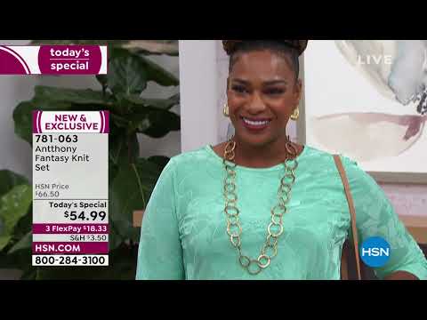 HSN | Antthony Design Original Fashions - Black History Month Celebration 02.09.2022 - 12 PM