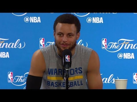 Stephen Curry NBA Finals Media Day #1 Press Conference | 2017 NBA Finals