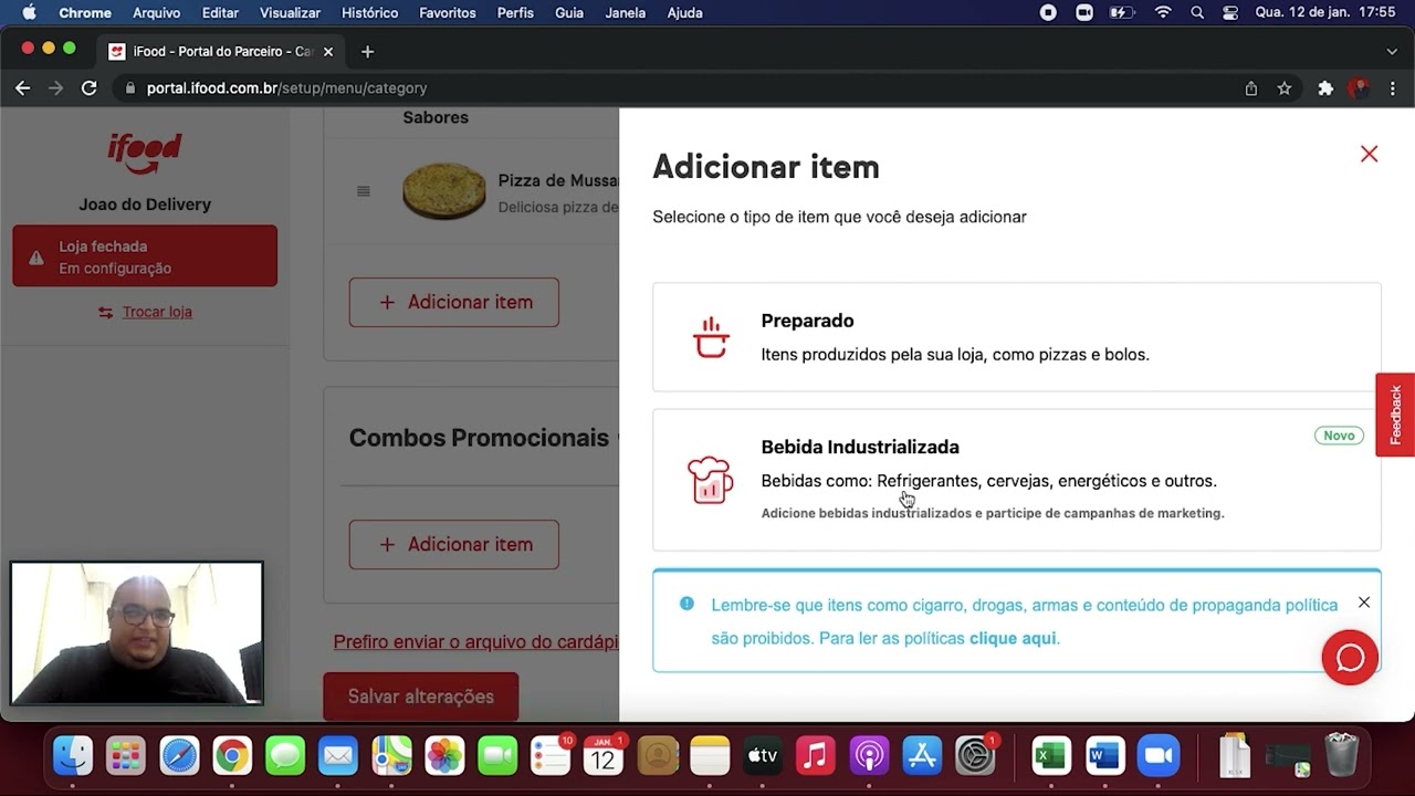 Monte o cardápio ideal para sua pizzaria no iFood