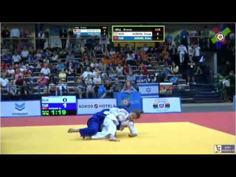 Judo 2016 European Championships Cadets: Kardos (HUN) - Dogan (TUR) [-40kg] bronze