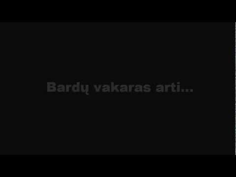 Domantas Razauskas kviečia Jus į Bardų Vakarą!