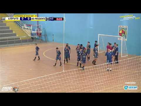 Campeonato Estadual 2023 - Sub 16 - Lisfuts 1 X 3 Prudente - 10.06.23