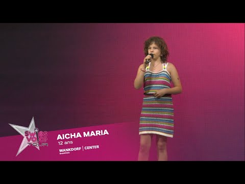 Aicha Maria 12 ans - Swiss Voice Tour 2023, Wankdorf Shopping Center, Berne