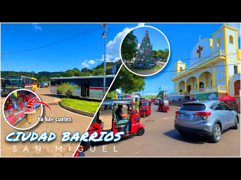 Visitando CIUDAD BARRIOS 🇸🇻 San Miguel, El Salvador #elsalvador #viral #viralvideo #video 