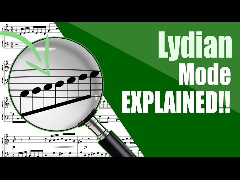 What is the Lydian Mode?? (4 of 7) | Music Theory Tutorial