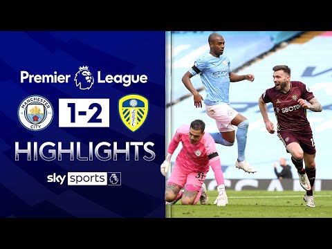10-man Leeds STUN City with late Dallas goal! | Man City 1-2 Leeds | Premier League Highlights
