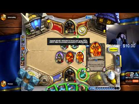 [Hearthstone] FORSEN NEVER LUCKY