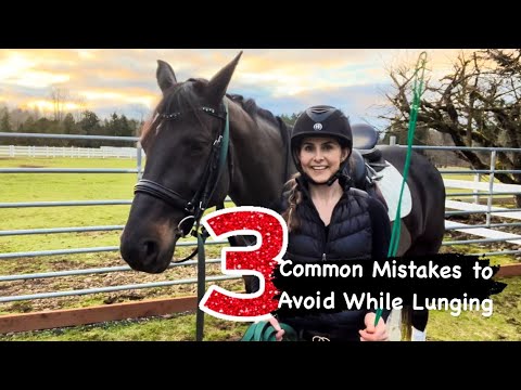 Three Common Mistakes While Lunging Your Horse—DON’T DO THESE!!!