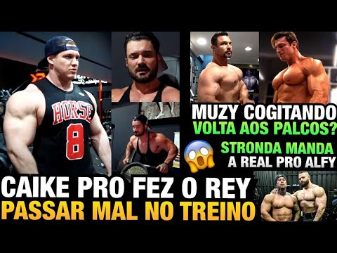 CAIKE FEZ O REY PASSAR MAL - STRONDA MANDA O PAPO AO ALFY POLLY - MUZY DE VOLTA AOS PALCOS ?  e mais