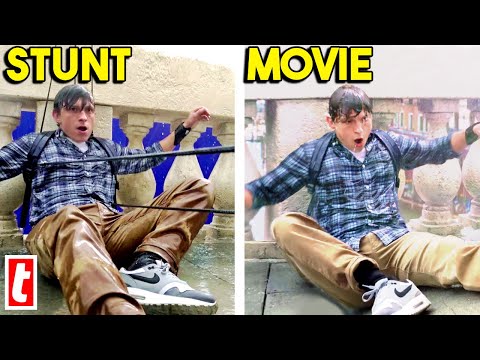 Behind The Scenes Vs. The Actual Movie Scenes